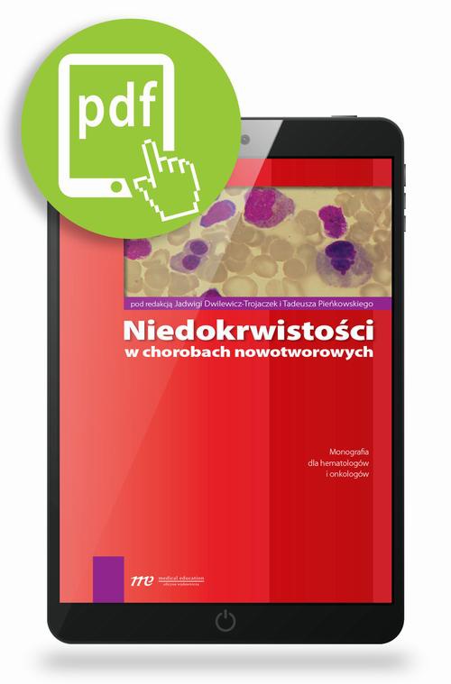 The cover of the book titled: Niedokrwistości w chorobach nowotworowych