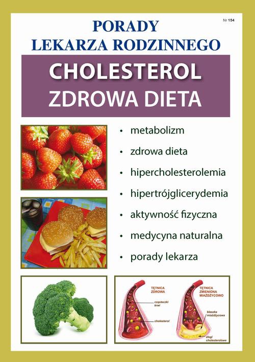 The cover of the book titled: Cholesterol. Zdrowa dieta