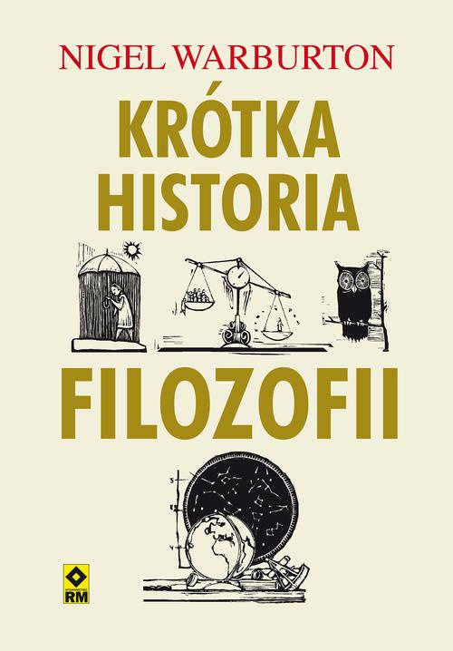 The cover of the book titled: Krótka historia filozofii