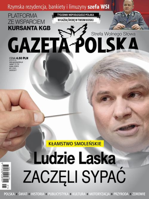 The cover of the book titled: Gazeta Polska 24/05/2017