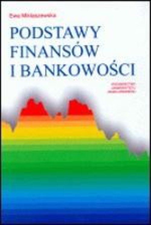 Обложка книги под заглавием:Podstawy finansów i bankowości