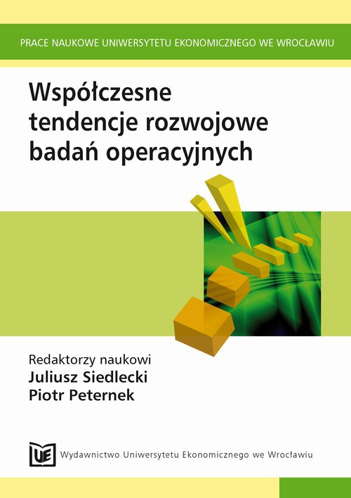 Обкладинка книги з назвою:Współczesne tendencje rozwojowe badań operacyjnych