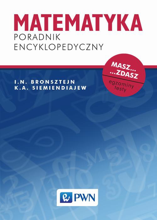 The cover of the book titled: Matematyka. Poradnik encyklopedyczny