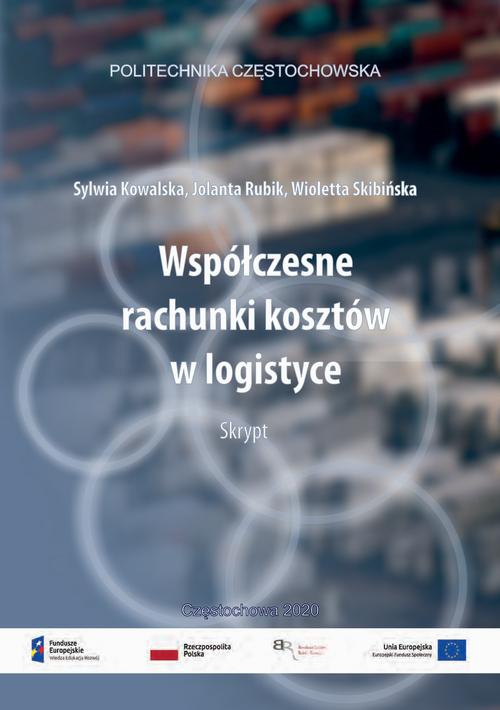 Okładka książki o tytule: Współczesne rachunki kosztów w logistyce