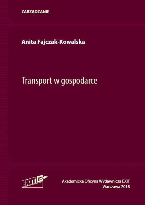 Обложка книги под заглавием:Transport w gospodarce