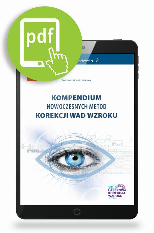 The cover of the book titled: Kompendium nowoczesnych metod korekcji wad wzroku