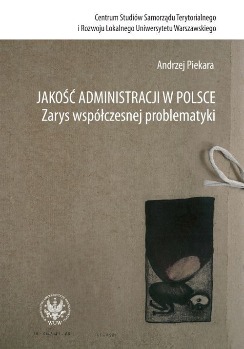 Okładka książki o tytule: Jakość administracji w Polsce