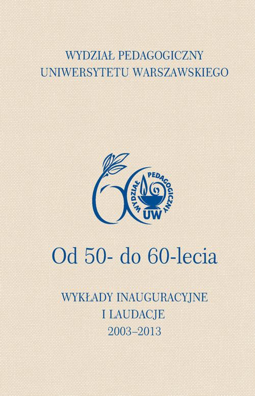 Okładka:Wydział Pedagogiczny Uniwersytetu Warszawskiego 