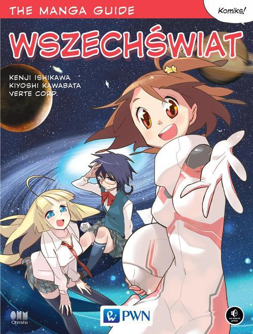 Обложка книги под заглавием:The Manga Guide. Wszechświat