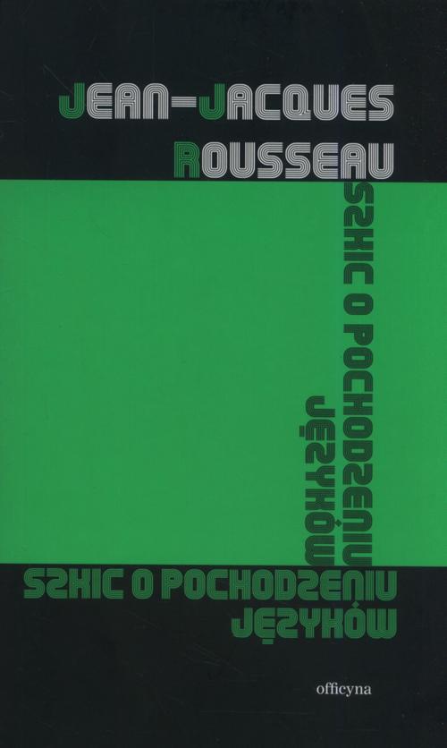 The cover of the book titled: Szkic o pochodzeniu jezyków