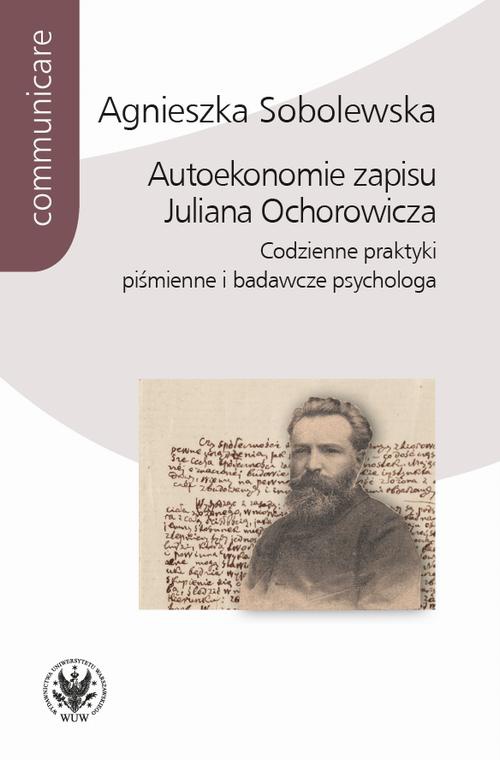 Okładka:Autoekonomie zapisu Juliana Ochorowicza 