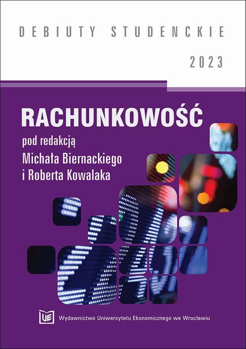 Okładka książki o tytule: Rachunkowość 2023 [DEBIUTY STUDENCKIE]