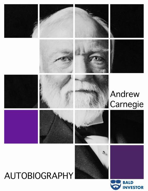 Okładka:Autobiography of Andrew Carnegie 