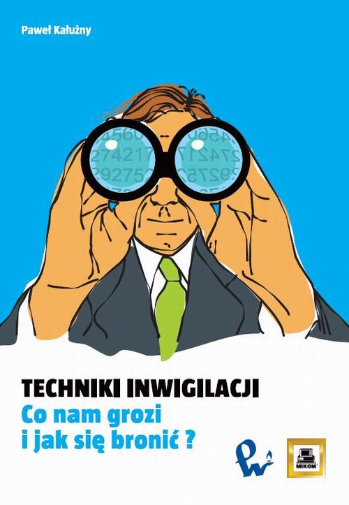 Обложка книги под заглавием:Techniki inwigilacji