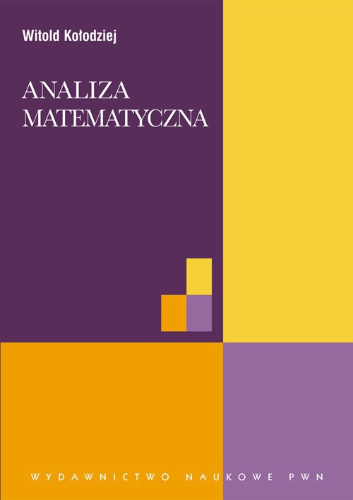 The cover of the book titled: Analiza matematyczna