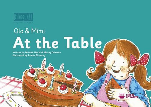 Okładka:At the Table. Nauka angielskiego dla dzieci 2-7 lat 