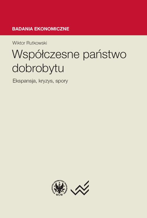 The cover of the book titled: Współczesne państwo dobrobytu