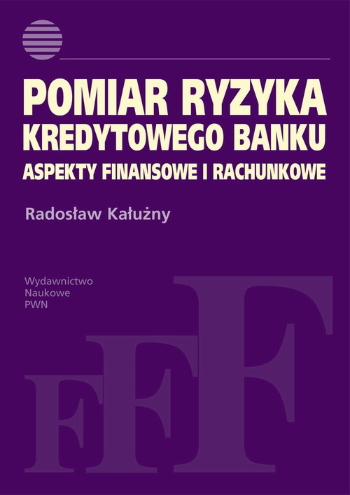 Обложка книги под заглавием:Pomiar ryzyka kredytowego banku