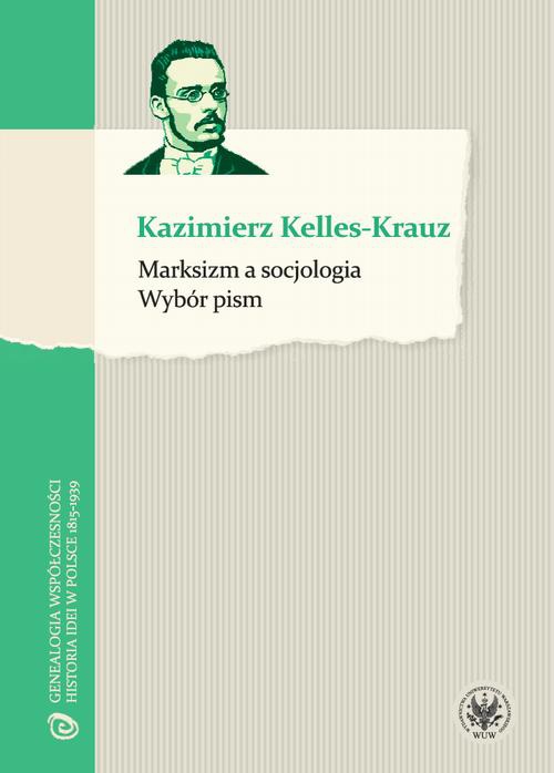 Обложка книги под заглавием:Marksizm a socjologia