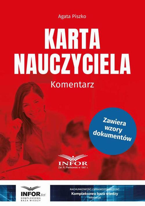 Обкладинка книги з назвою:Karta Nauczyciela. Komentarz