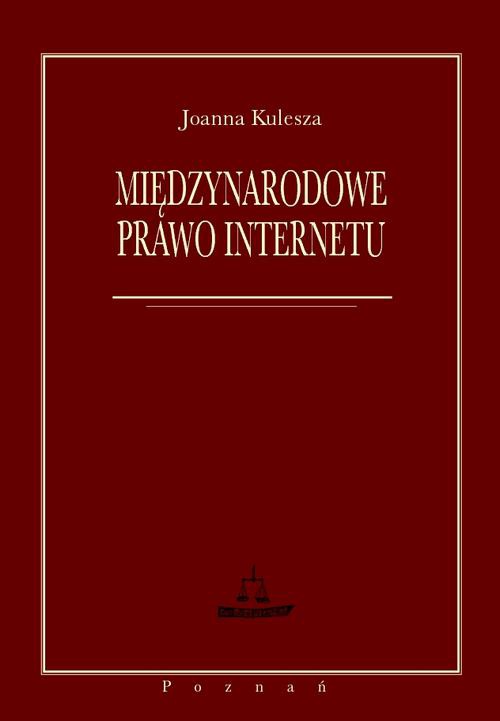 Okładka książki o tytule: Międzynarodowe prawo Internetu