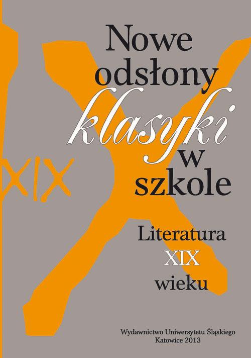 Обложка книги под заглавием:Nowe odsłony klasyki w szkole