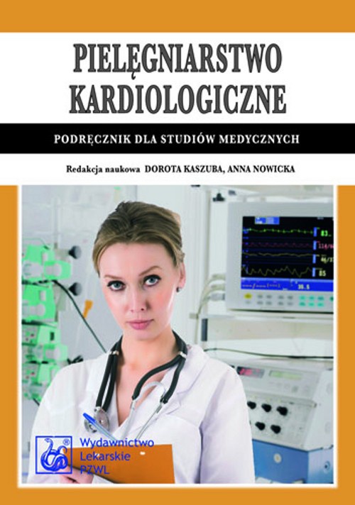 Обложка книги под заглавием:Pielęgniarstwo kardiologiczne