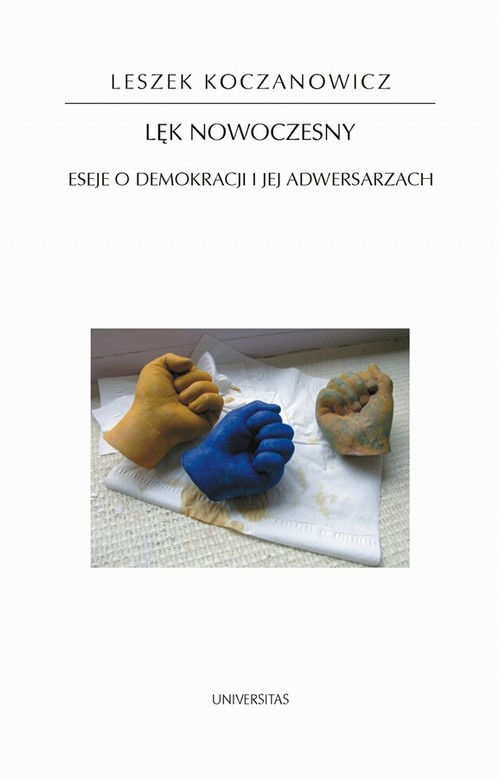 The cover of the book titled: Lęk nowoczesny