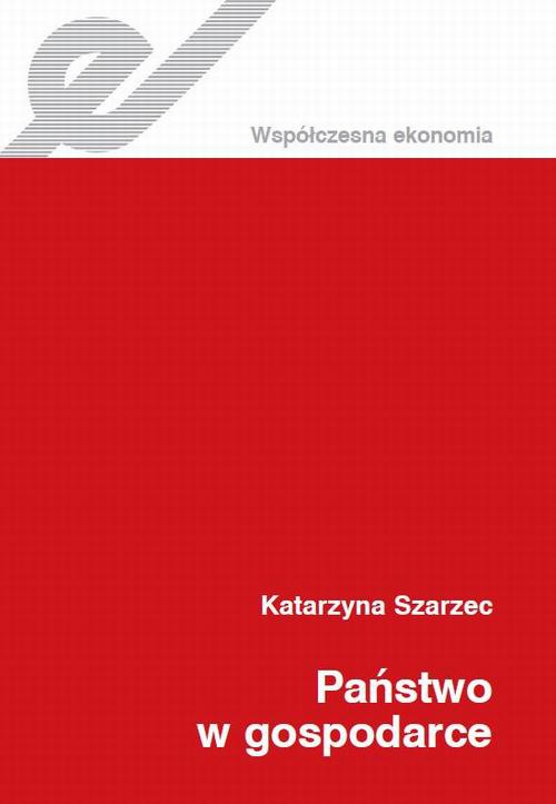 Обложка книги под заглавием:Państwo w gospodarce