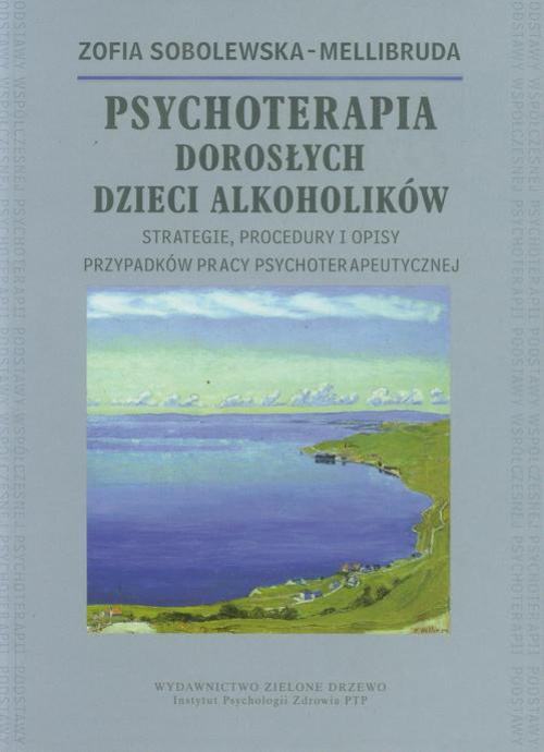 Обложка книги под заглавием:Psychoterapia Dorosłych Dzieci Alkoholików