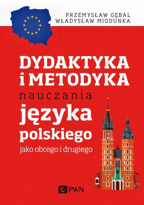 Обложка книги под заглавием:Dydaktyka i metodyka nauczania języka polskiego jako obcego i drugiego