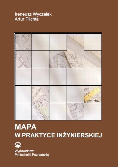 The cover of the book titled: Mapa w praktyce inżynierskiej