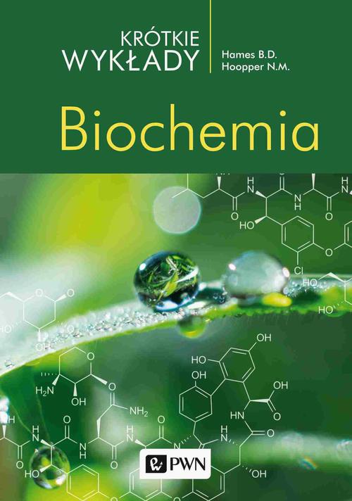 The cover of the book titled: Krótkie wykłady. Biochemia