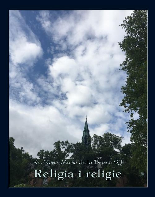 Обложка книги под заглавием:Religia i religie