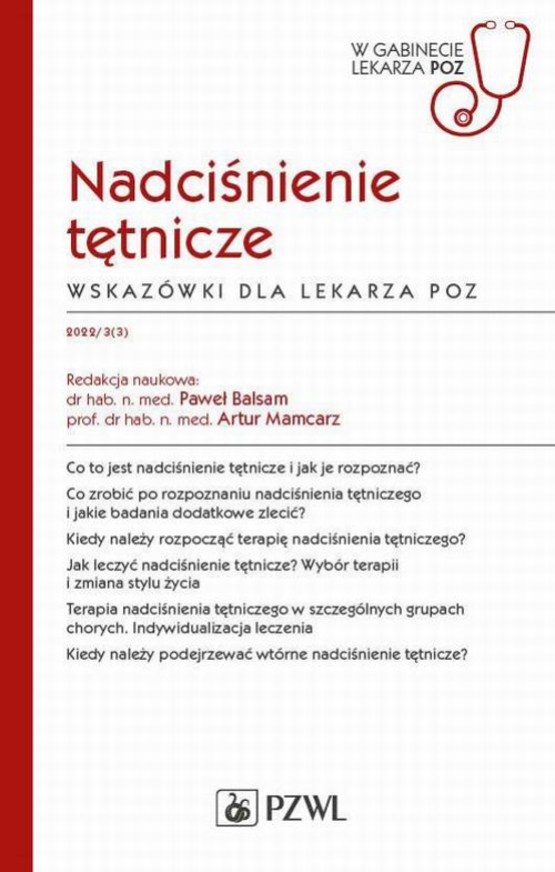 Обкладинка книги з назвою:W gabinecie lekarza POZ. Nadciśnienie tętnicze