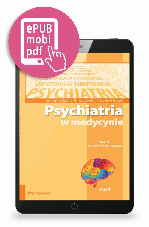 The cover of the book titled: Psychiatria w medycynie