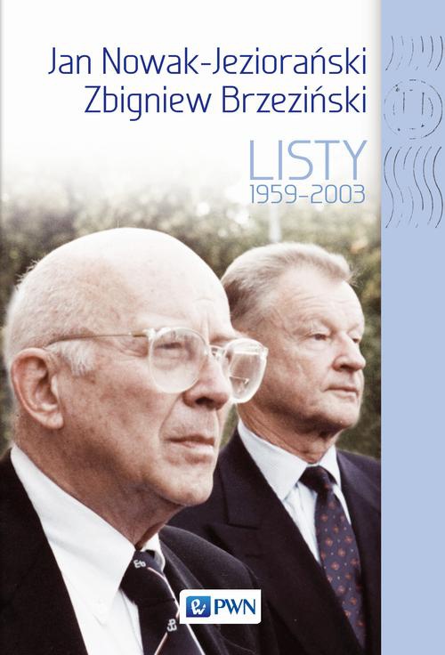 Обложка книги под заглавием:Jan Nowak Jeziorański, Zbigniew Brzeziński. Listy 1959-2003