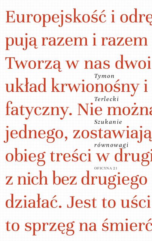 Okładka:Szukanie równowagi 