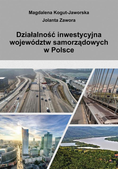 Okładka książki o tytule: Działalność inwestycyjna województw samorządowych w Polsce