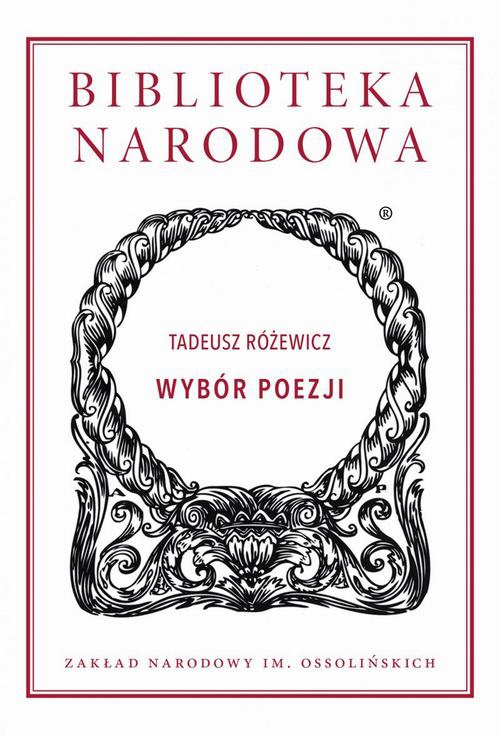 Okładka:Wybór poezji. Tadeusz Różewicz 