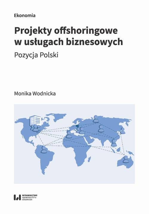 The cover of the book titled: Projekty offshoringowe w usługach biznesowych