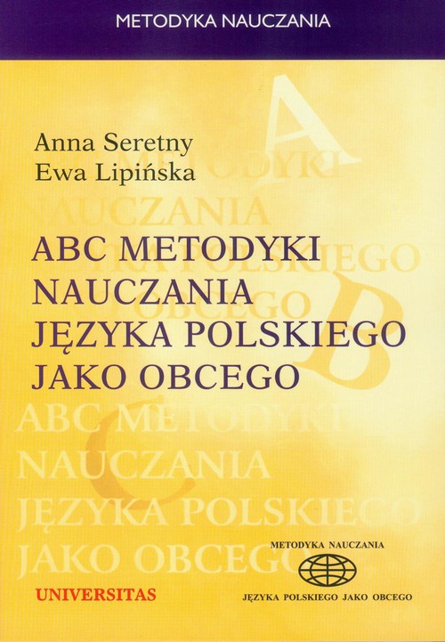 Обложка книги под заглавием:ABC metodyki nauczania języka polskiego jako obcego