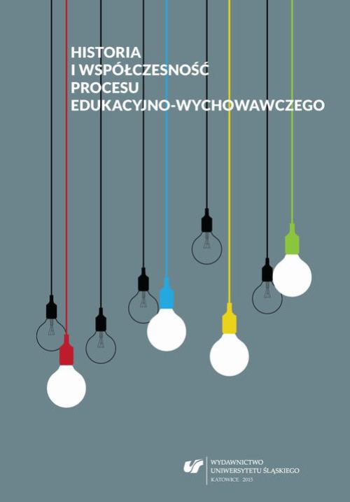 The cover of the book titled: Historia i współczesność procesu edukacyjno-wychowawczego