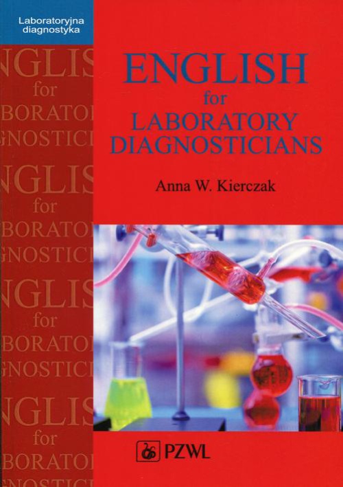 The cover of the book titled: English for Laboratory Diagnosticians