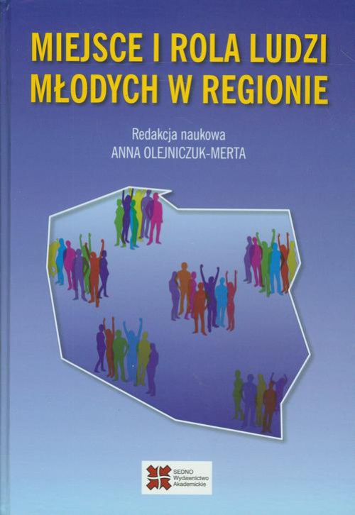 Обложка книги под заглавием:Miejsce i rola ludzi młodych w regionie