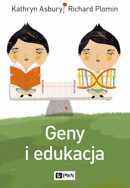 Обложка книги под заглавием:Geny i edukacja