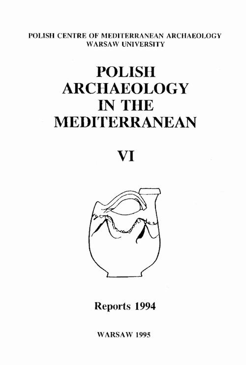 Okładka książki o tytule: Polish Archaeology in the Mediterranean 6