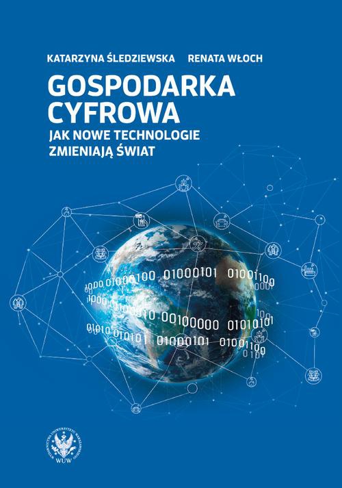 The cover of the book titled: Gospodarka cyfrowa