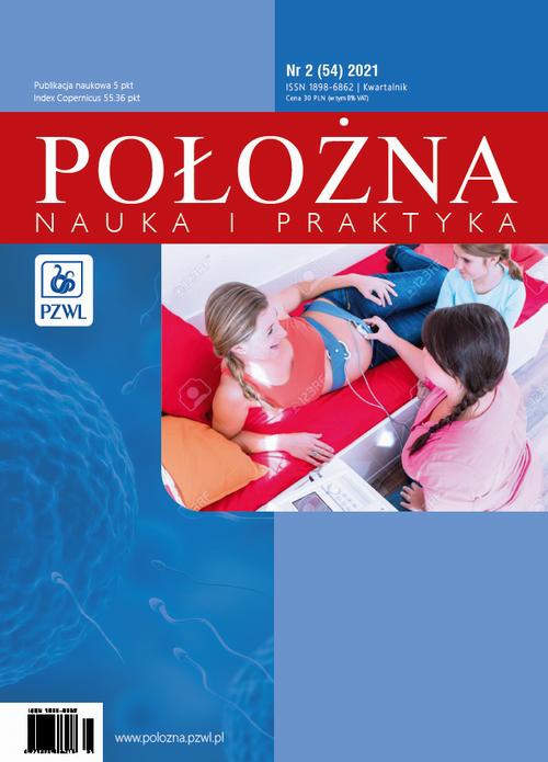 Okładka książki o tytule: Położna. Nauka i Praktyka 2/2021