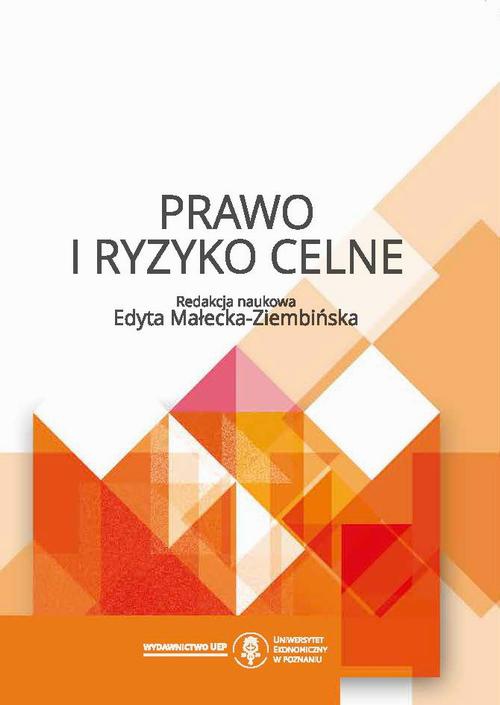 Okładka książki o tytule: Prawo i ryzyko celne